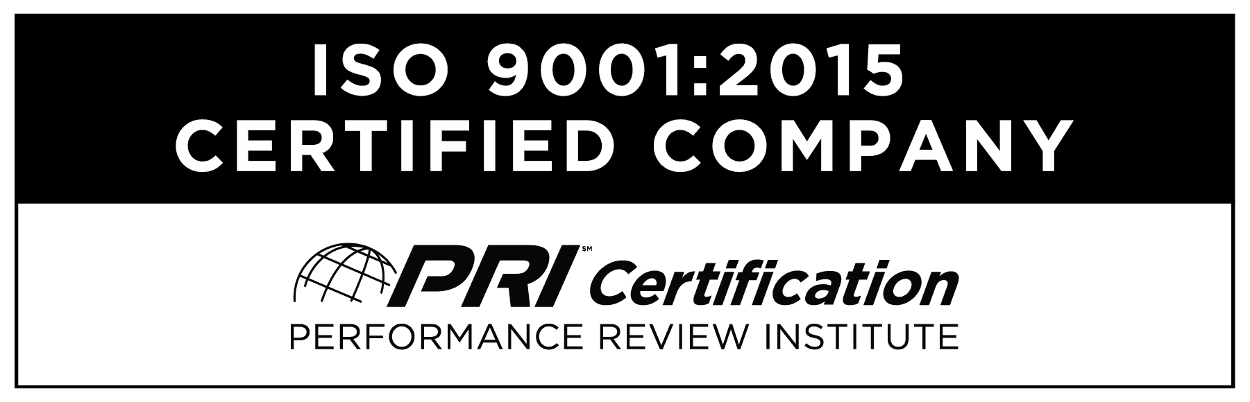 ISO 9001:2015 Certified Company